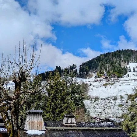Nuage, Luxe, Centre Village Apartmán Megève