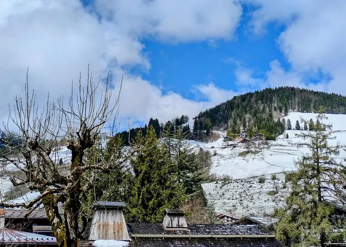 Nuage, Luxe, Centre Village Lägenhet Megève